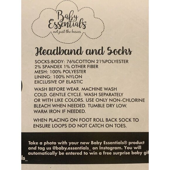 Baby Girls Patriotic Sparkle Headband And Socks Set Size 0-12M Red White Blue - Picture 9 of 11